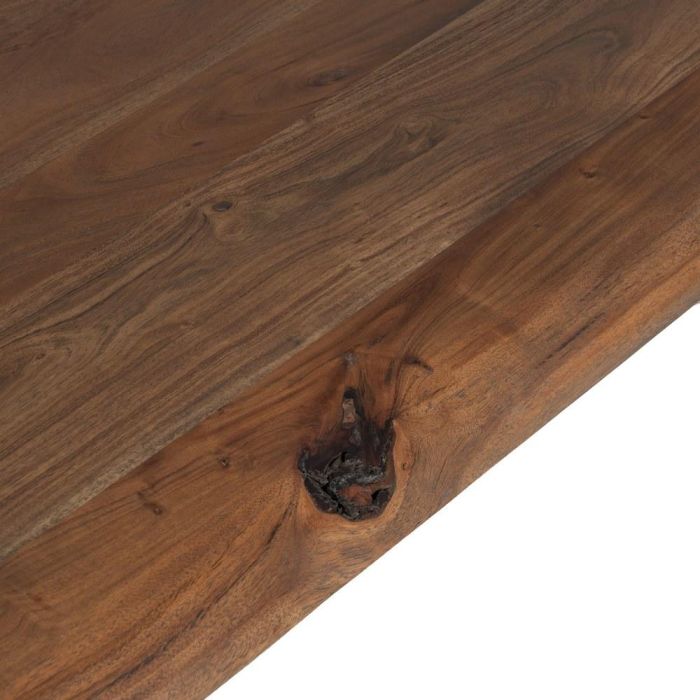 Mesa Comedor Marrón Madera de Acacia 280 X 100 X 77 cm