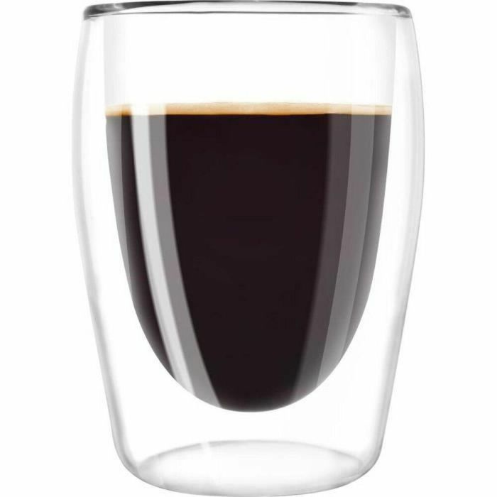 Melitta Set 2 Vasos Borosilicato Café Largo 200 ml Transparente