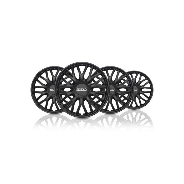 Tapacubos Roma Negro 14 pulgadas SPC1496BK para Coche 5 Tapacubos Roma Negro 14 pulgadas SPC1496BK para Coche 5