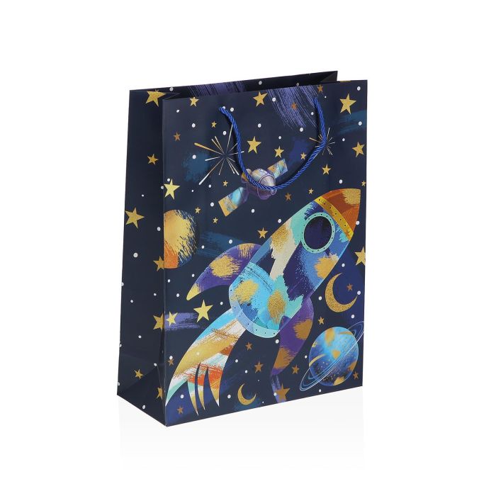 Bolsa Surtida Mediana "Espacio" Versa 26X32CM (12 Unidades) 4 Bolsa Surtida Mediana "Espacio" Versa 26X32CM (12 Unidades) 4