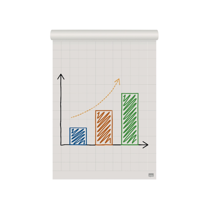 Nobo Bloc Congreso Papel Reciclado Cuadriculado/Liso 580x810 mm 50 Hojas 70 g/m² Certificado Nordic Swan 7