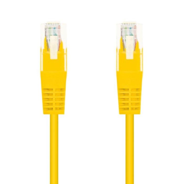 Nanocable Latiguillo Cable Red UTP Cat.6 RJ45 30cm Amarillo Modelo 10.20.0400-L30-Y 1