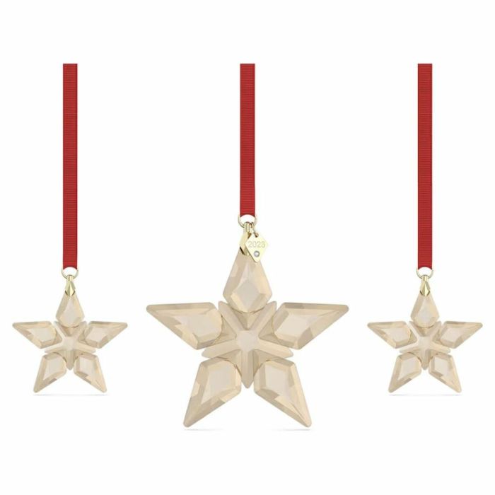Estrella de Navidad Swarovski 5649780 Gris Resina 10 cm