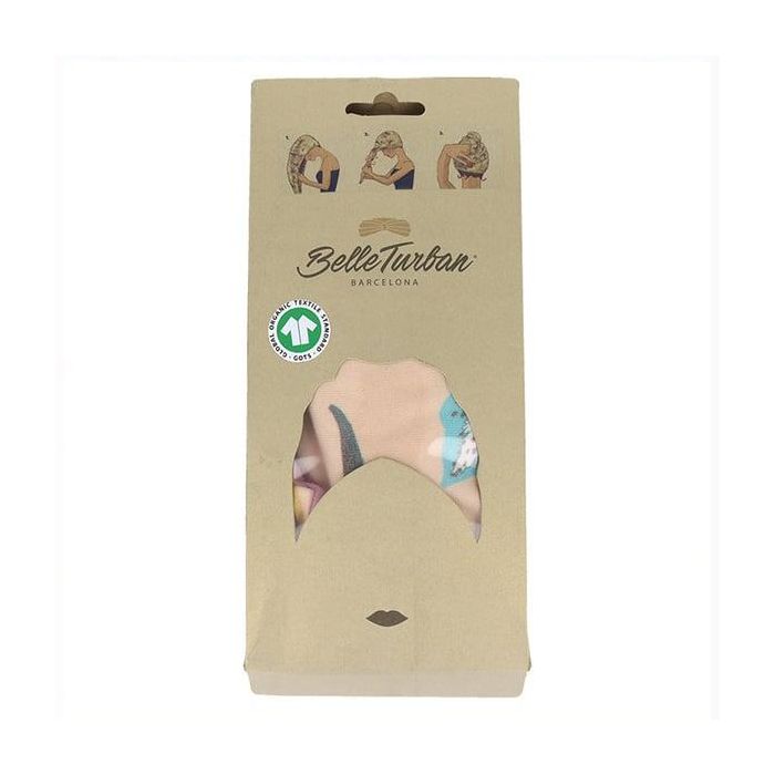 Belle Turban Turbante Tropical - Secado rápido, suave, reduce encrespamiento y evita daños al cabello