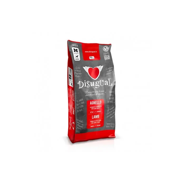 Disugual Alimento para Perro Adulto Medium Sabor Cordero 12 kg