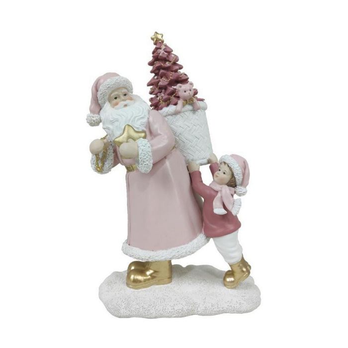 Figura Navidad Fantasia DKD Home Decor 9 x 19 x 12 cm (2 Unidades) 1 Figura Navidad Fantasia DKD Home Decor 9 x 19 x 12 cm (2 Unidades) 1