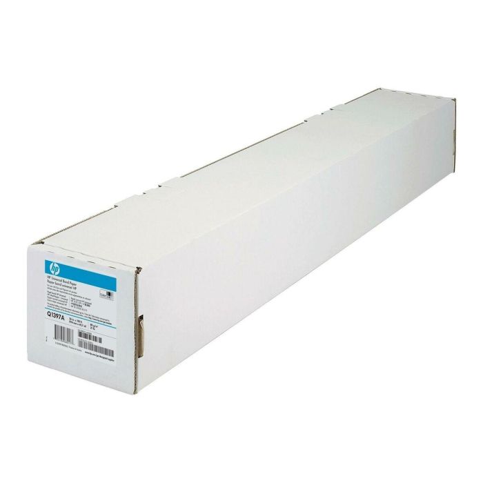 Rollo de papel para Plotter HP Q1397A Inkjet 45,7 m Blanco