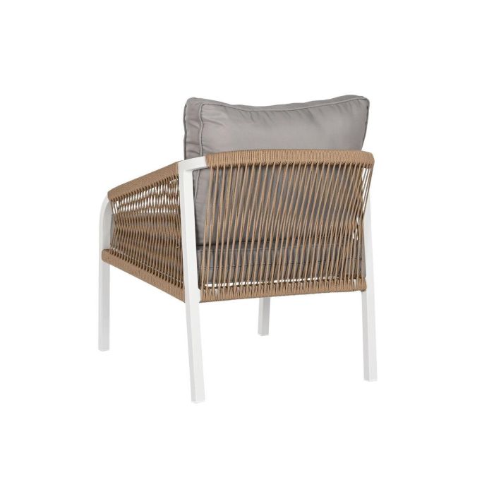 Sofa Terraza Y Jardin DKD Home Decor Blanco Natural 73 x 84 x 189 cm Set de 4 9 Sofa Terraza Y Jardin DKD Home Decor Blanco Natural 73 x 84 x 189 cm Set de 4 9