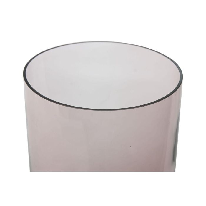 DKD Home Decor Jarrón Urban de Cristal Bicolor 15x32x15 cm 3