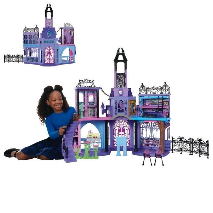 Casa de muñecas embrujada Monster High, más de 35 accesorios - Monster High - HLP88 2 Casa de muñecas embrujada Monster High, más de 35 accesorios - Monster High - HLP88 2