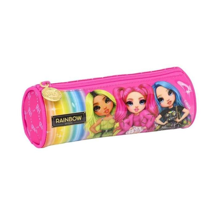 Estuche Escolar Cilíndrico Rainbow High Fucsia (20 x 7 x 7 cm) Estuche Escolar Cilíndrico Rainbow High Fucsia (20 x 7 x 7 cm)