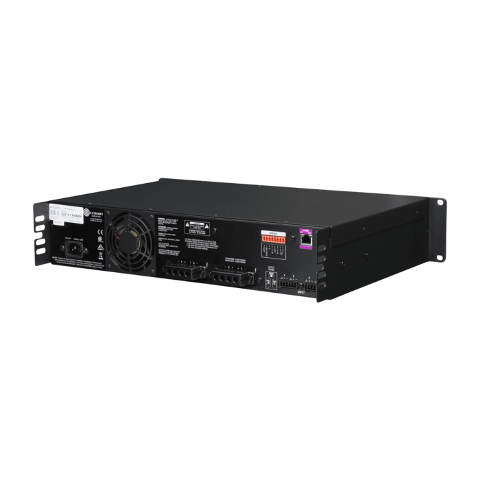 Entrada Analógica, 4 Canales, 600W Por Canal De Salida 6