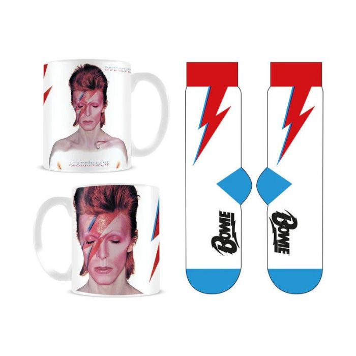Set Taza y Calcetines David Bowie 1 Set Taza y Calcetines David Bowie 1