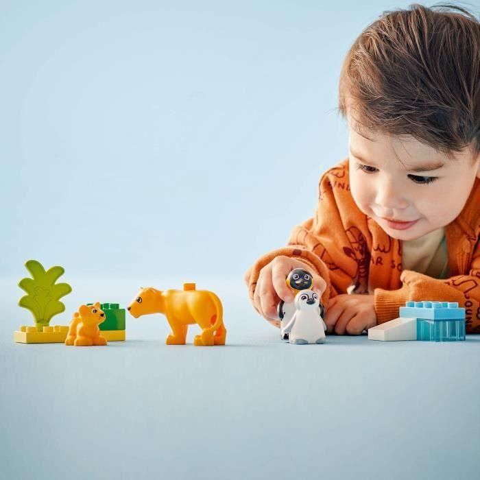 Familias Fauna Salvaje: Pingüinos Y Leones 10442 Lego Duplo 4 Familias Fauna Salvaje: Pingüinos Y Leones 10442 Lego Duplo 4