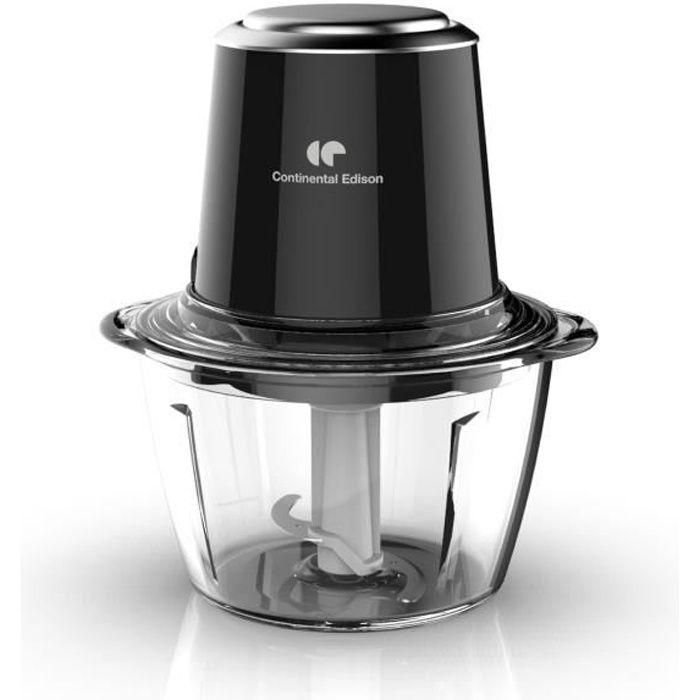 CONTINENTAL EDISON CEMH01 Mini bol de vidrio picador - Negro CONTINENTAL EDISON CEMH01 Mini bol de vidrio picador - Negro