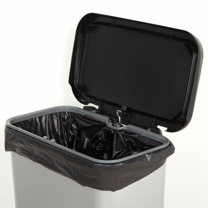 Cubo de basura Curver Gris Plástico 50 L (5 Unidades) 2 Cubo de basura Curver Gris Plástico 50 L (5 Unidades) 2