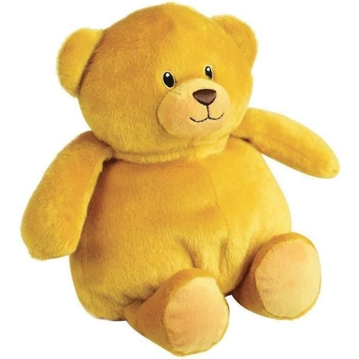Jemini Botella Agua Caliente Microondas Peluche Osito Teddy Bear con Microperlas de Arcilla, 19 cm, para Alivio de Dolores y Cólicos Infantiles