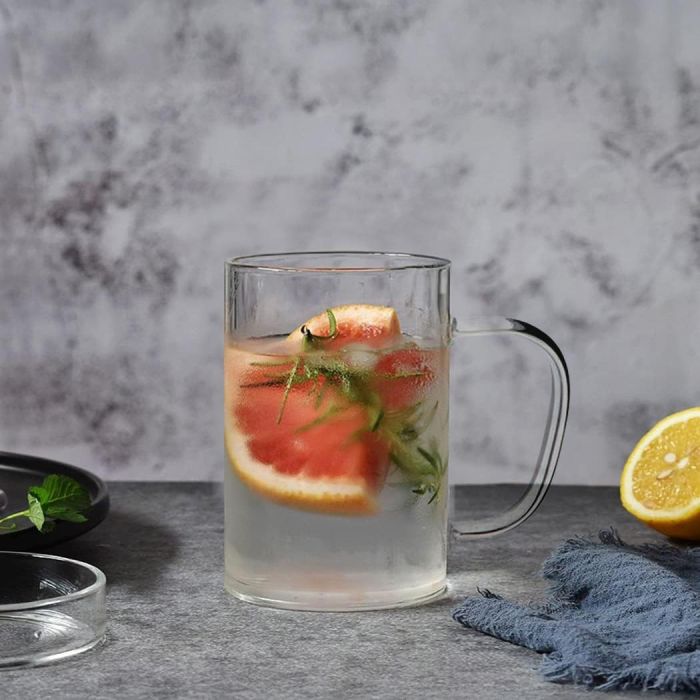 Set-2 Tazas Boro Lisas 470Ml La Mediterranea (18 Unidades) 3 Set-2 Tazas Boro Lisas 470Ml La Mediterranea (18 Unidades) 3