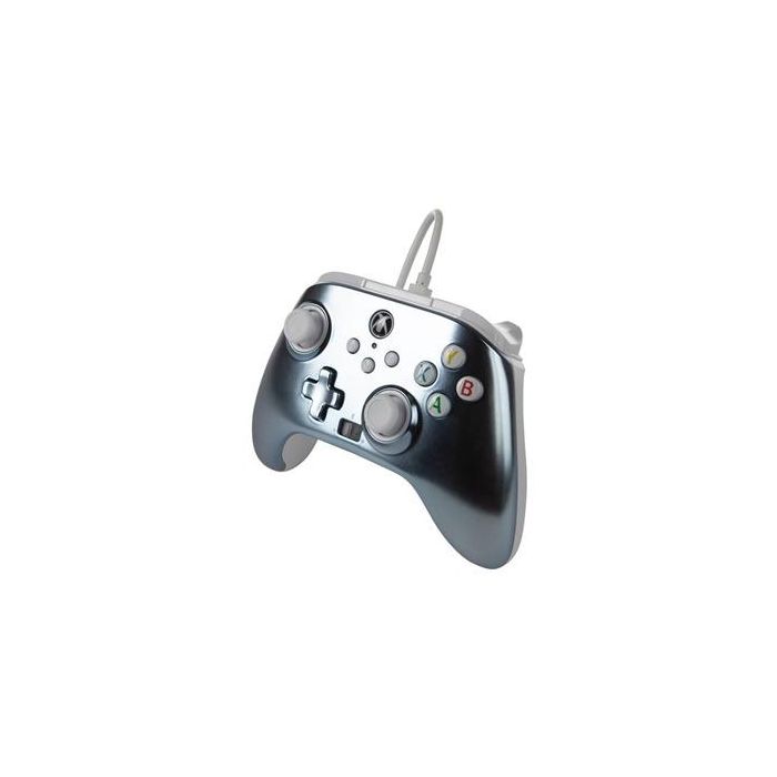 Power A Mando con Cable Mejorado para Xbox Series X/S - Metalic Ice, 1516986-02 | Botones Avanzados, Vibración Dual, Ergonomía Superior 1 Power A Mando con Cable Mejorado para Xbox Series X/S - Metalic Ice, 1516986-02 | Botones Avanzados, Vibración Dual, Ergonomía Superior 1
