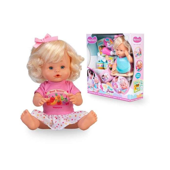 Muñeco nenuco mi primera papilla 35 cm ¡ya puede comer su primera papilla! incluye muchos accesorios 1 Muñeco nenuco mi primera papilla 35 cm ¡ya puede comer su primera papilla! incluye muchos accesorios 1