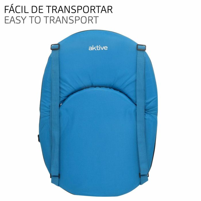 Asiento Aktive Azul 41 x 33 x 40 cm Plegable (2 Unidades) 1 Asiento Aktive Azul 41 x 33 x 40 cm Plegable (2 Unidades) 1