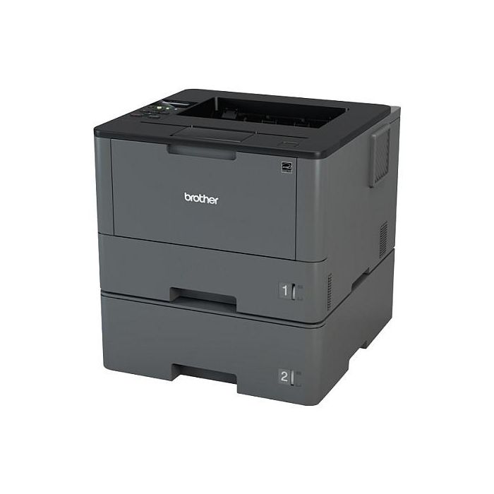 Brother HL-L5100DNT Impresora Láser A4 con Duplex y Conectividad de Red, 40 ppm, 1200x1200 DPI, 2 Bandejas de Papel