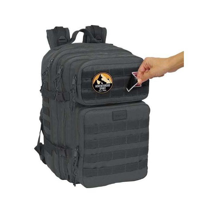 Mochila Safta Militar Portatil 15,6-' Basics Gris 300x230x480 mm Mochila Safta Militar Portatil 15,6-' Basics Gris 300x230x480 mm