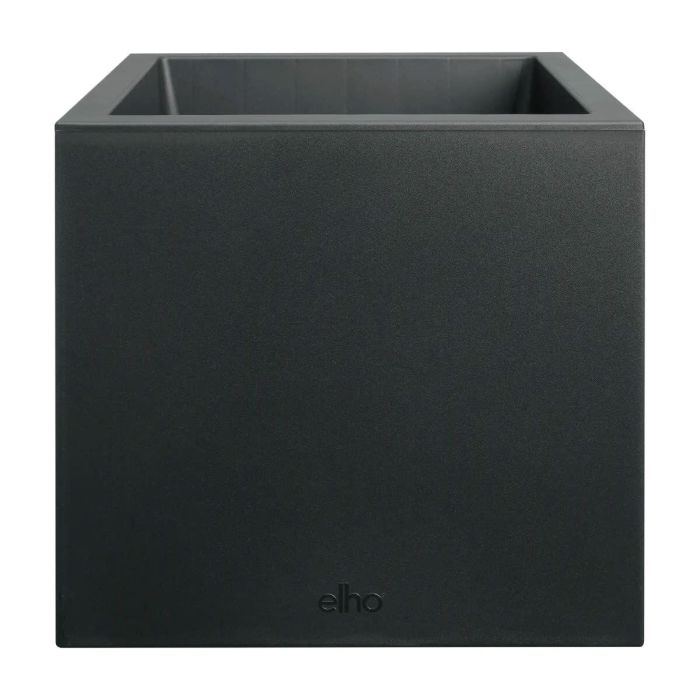Elho ELH8711904497736 Jardinera Vivo Next Square 40 Negro Ø 39 x H 38 cm interior/exterior 100% reciclado 3