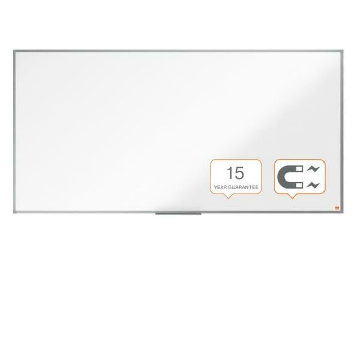 Pizarra magnética Nobo Essence Blanco Acero 1 Pizarra magnética Nobo Essence Blanco Acero 1