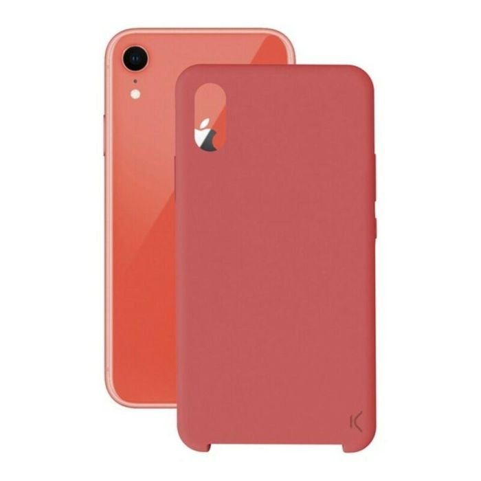 Funda para Móvil iPhone XR KSIX Soft Rojo