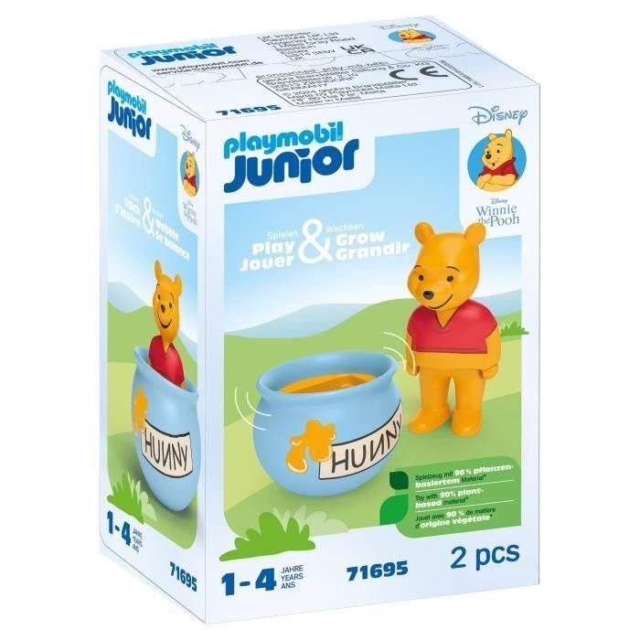 PLAYMOBIL JUNIOR 71695 Vaso Winnie the Pooh y Tarro de Miel