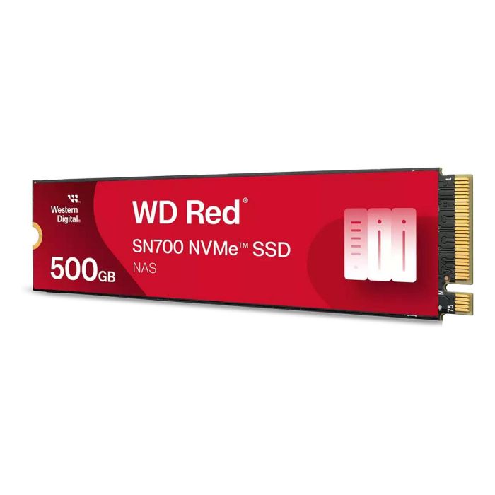 WD Red SN700 NVMe SSD 500GB M.2 PCIe Gen3 8Gb/s para NAS