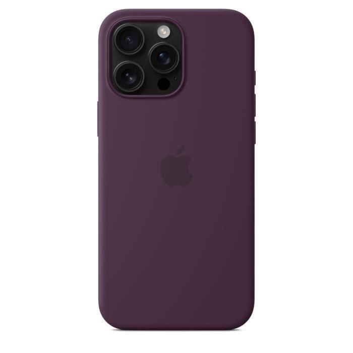 APPLE iPhone 16 Pro Max - Funda de Silicona con MagSafe - Ciruela 3 APPLE iPhone 16 Pro Max - Funda de Silicona con MagSafe - Ciruela 3