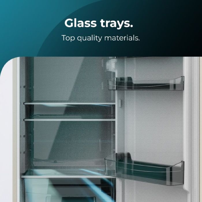 Cecotec frigorífico combinado beige 215 L Bolero CoolMarket 2D Origin 215 E 9