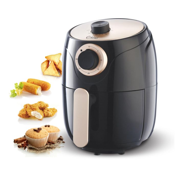 Freidora de Aire Kiwi 2L 1000W - Sin Aceite (2 Unidades) 7 Freidora de Aire Kiwi 2L 1000W - Sin Aceite (2 Unidades) 7