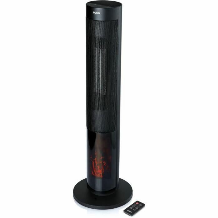 Domo DO7345H Calefactor cerámico con efecto leña 2000 W Negro 83,5 cm 1