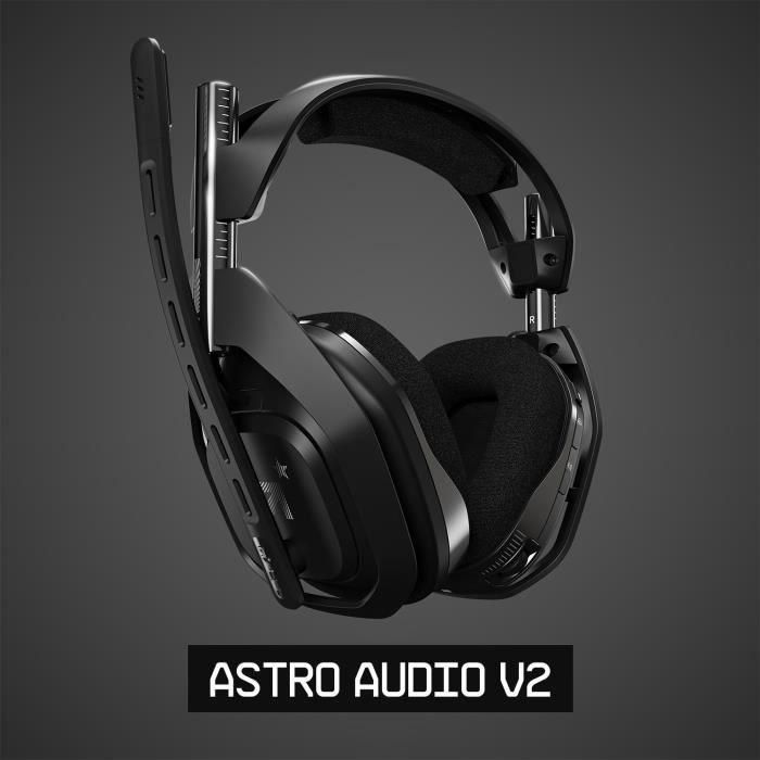 Auriculares ASTRO Astro A50 - Inalámbricos - Diseño montado en la cabeza - Estéreo - Negro - Alcance 914,4 cm - 20 Hz / 20 kHz - 2 Auriculares ASTRO Astro A50 - Inalámbricos - Diseño montado en la cabeza - Estéreo - Negro - Alcance 914,4 cm - 20 Hz / 20 kHz - 2