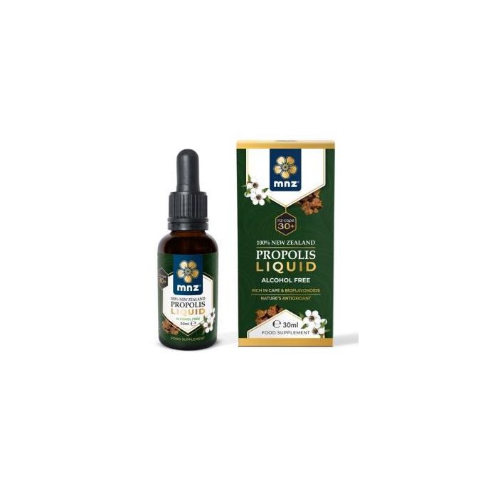 MANUKA NEW ZELAND Própolis Líquido Puro de Nueva Zelanda CAPE 30+ Sin Alcohol, Antioxidante Natural 30ml