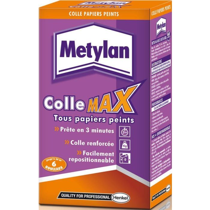 Metylan MET3178040637962 Pegamento para Papel Tapiz Todos los Papeles Paquete de 200 g