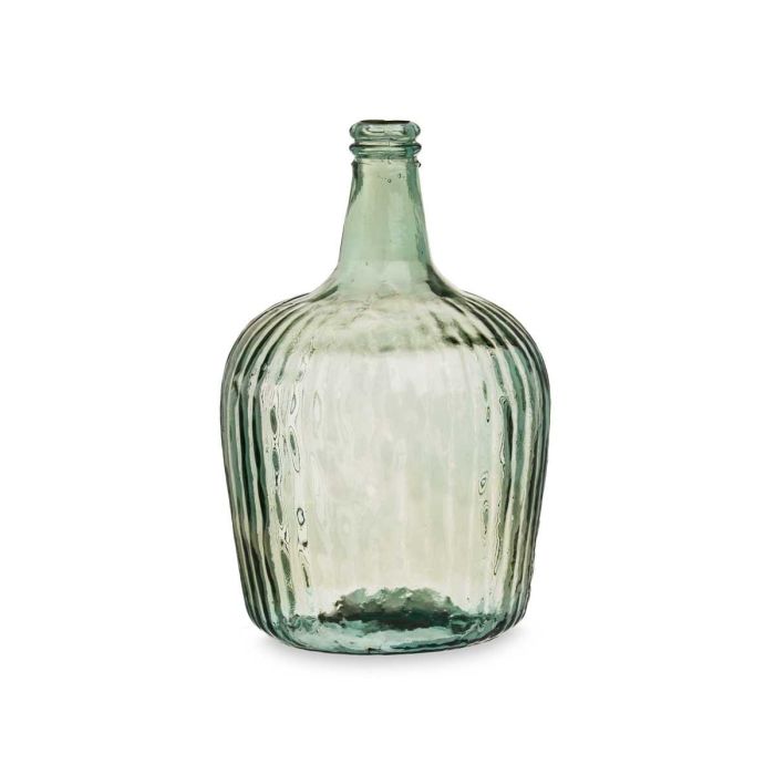 Botella Decorativa Vidrio Rayada 8L Champan Giftdecor 22X37CM (2 Unidades) 2 Botella Decorativa Vidrio Rayada 8L Champan Giftdecor 22X37CM (2 Unidades) 2