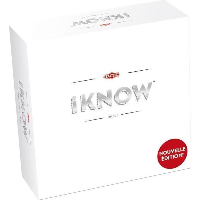 Tactic iKNOW Nueva Edición: Juego de Mesa de Preguntas, Pistas y Estrategia con Apuestas - Desafío de Conocimiento Tactic iKNOW Nueva Edición: Juego de Mesa de Preguntas, Pistas y Estrategia con Apuestas - Desafío de Conocimiento