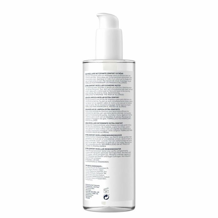 Roc Agua Micelar Extra Confort para Piel Sensible, Limpiadora Rostro y Ojos, 400 ml 1