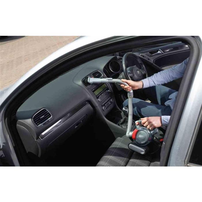 Black+Decker PD-1200-AV Aspirador de Mano para Coche 12V, Acción Ciclónica, Tubo Flexible, Motor en el Filtro 3 Black+Decker PD-1200-AV Aspirador de Mano para Coche 12V, Acción Ciclónica, Tubo Flexible, Motor en el Filtro 3