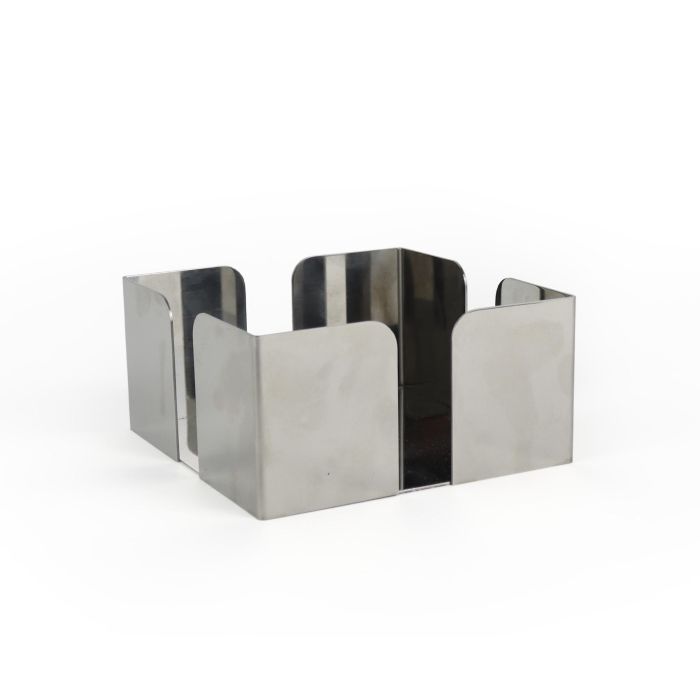 Servilletero de acero para cocktail My Bar 12x12x6 cm (24 Unidades) 3 Servilletero de acero para cocktail My Bar 12x12x6 cm (24 Unidades) 3