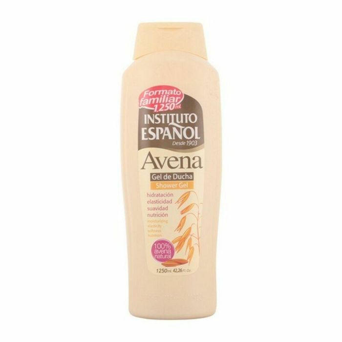 Instituto Español Gel de Ducha Avena Hidratante y Nutritivo para Piel Madura, Sensible y Seca, Limpia, Suaviza y Protege 1250 ml Instituto Español Gel de Ducha Avena Hidratante y Nutritivo para Piel Madura, Sensible y Seca, Limpia, Suaviza y Protege 1250 ml