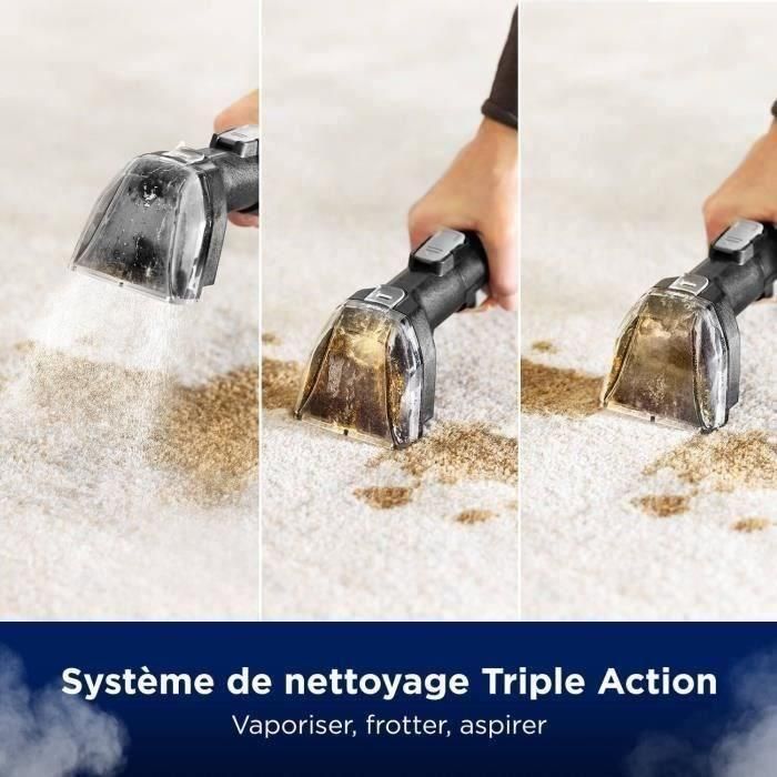 NUEVO BISSELL SpotClean HydroSteam Select - Limpiador a vapor - Alfombras, coche, azulejos - 1000 W - 4,5 m - 3 modos de limpieza 1 NUEVO BISSELL SpotClean HydroSteam Select - Limpiador a vapor - Alfombras, coche, azulejos - 1000 W - 4,5 m - 3 modos de limpieza 1