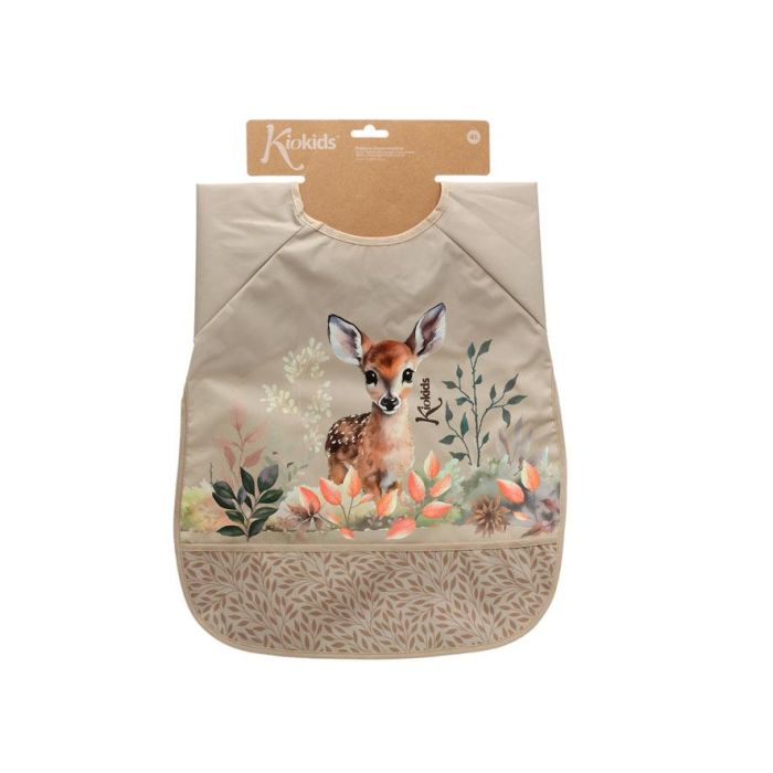 Babero Impermeable Con Mangas Ciervo Beige 4 Babero Impermeable Con Mangas Ciervo Beige 4