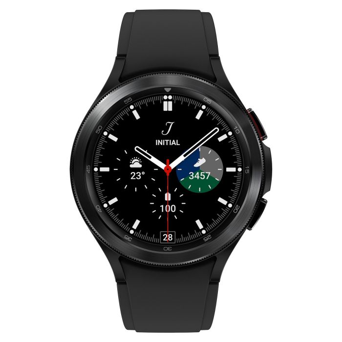 Samsung R890 Galaxy Watch4 Classic Reloj Inteligente 46mm Negro, GPS, Wear OS, 16GB, Super AMOLED, Resistente al Agua 5ATM 1 Samsung R890 Galaxy Watch4 Classic Reloj Inteligente 46mm Negro, GPS, Wear OS, 16GB, Super AMOLED, Resistente al Agua 5ATM 1