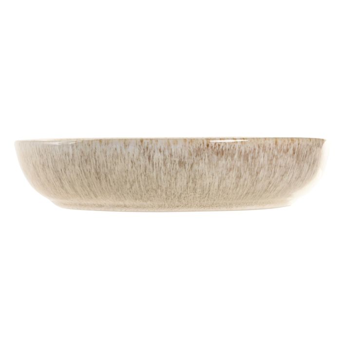 Plato Horeca DKD Home Decor Beige 21 x 4.5 x 21 cm (6 Unidades) 2 Plato Horeca DKD Home Decor Beige 21 x 4.5 x 21 cm (6 Unidades) 2
