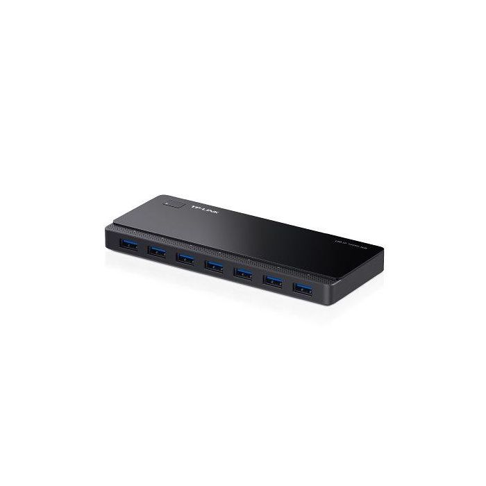 TP-Link UH700 Hub USB 3.2 Gen 1 de 7 Puertos Tipo A con Alimentación Externa 5 Gbps Negro Compatible Windows/Mac/Linux TP-Link UH700 Hub USB 3.2 Gen 1 de 7 Puertos Tipo A con Alimentación Externa 5 Gbps Negro Compatible Windows/Mac/Linux